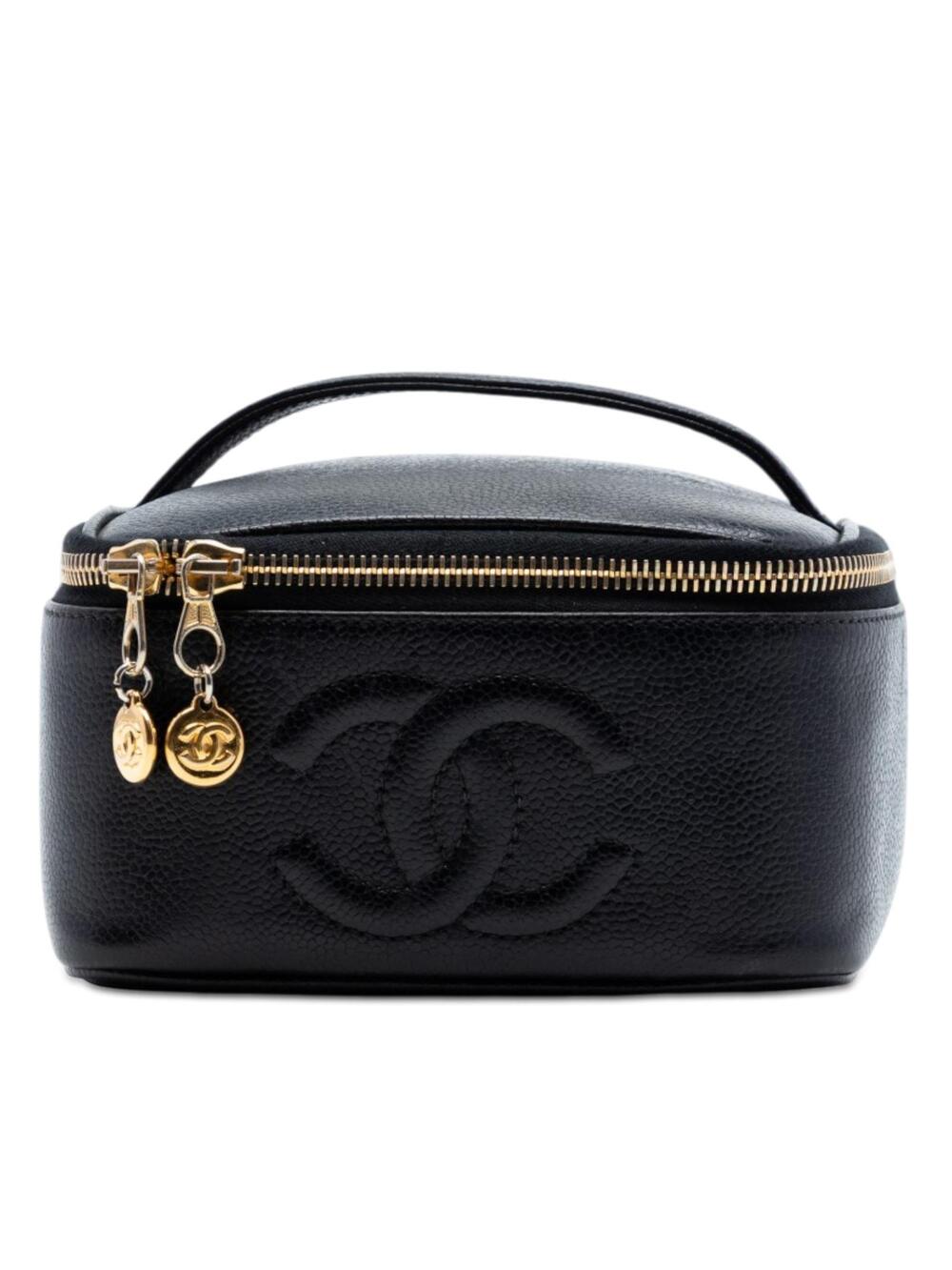 Chanel Cc Caviar Vanity Case Pre-Loved #323876C11B